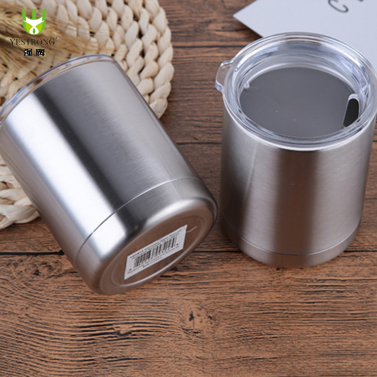 Customized Color Logo 10oz Cup Double Vacuum Stainless Steel Spill Proof Tumbler