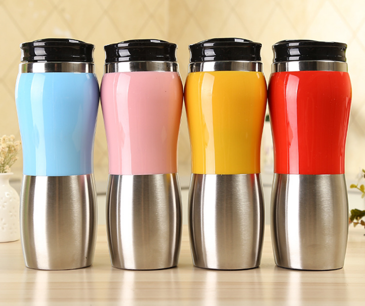 Stainless Steel Travel Car Tumbler Mugs Double Wall Eco Friendly Vaccum Insulated Coffee Travel Mug