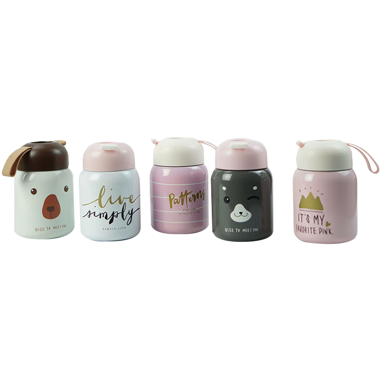 Cute Stainless Steel Insulated Funky Small Function Thermos Vacuum Flask