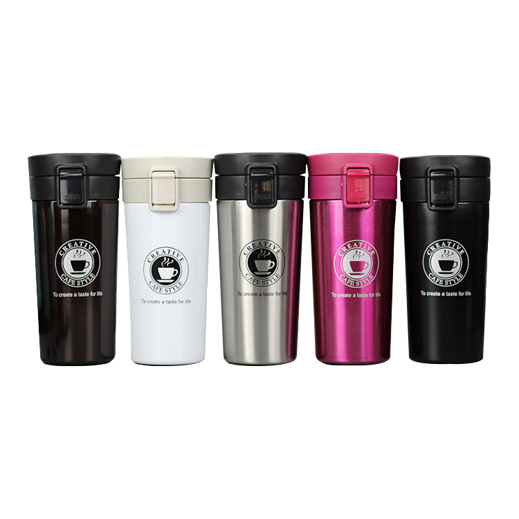 Promotional Custom Printed Thermo Insulated Stainless Coffee Mug With Logo